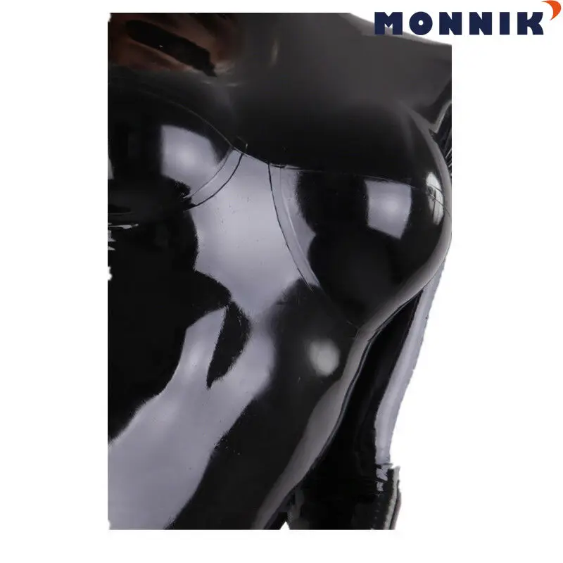 MONNIK латексные женские костюмы с носками 0 4 мм Уникальные резиновые Боди