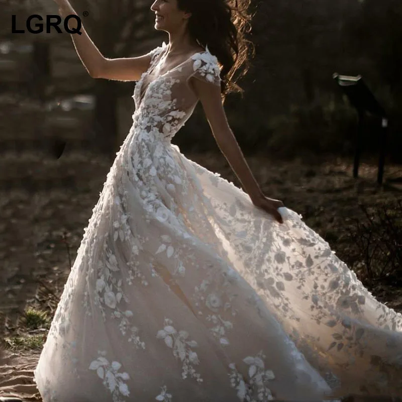 

[LGRQ] Women What Mesh Patchwork Backless Sexy Long Dress New V-Neck Sleeveless Fit Fashion Tide Spring Autumn 2021 19D1760