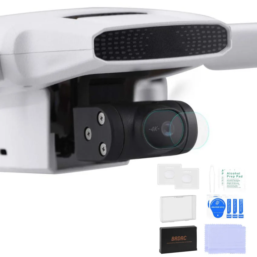 

2PCS Anti-Scratch HD Tempered Glass For DJI Mavic Mini/Mini 2 Camera Lens Protector Drone Lens Film Protective Accessory Kit
