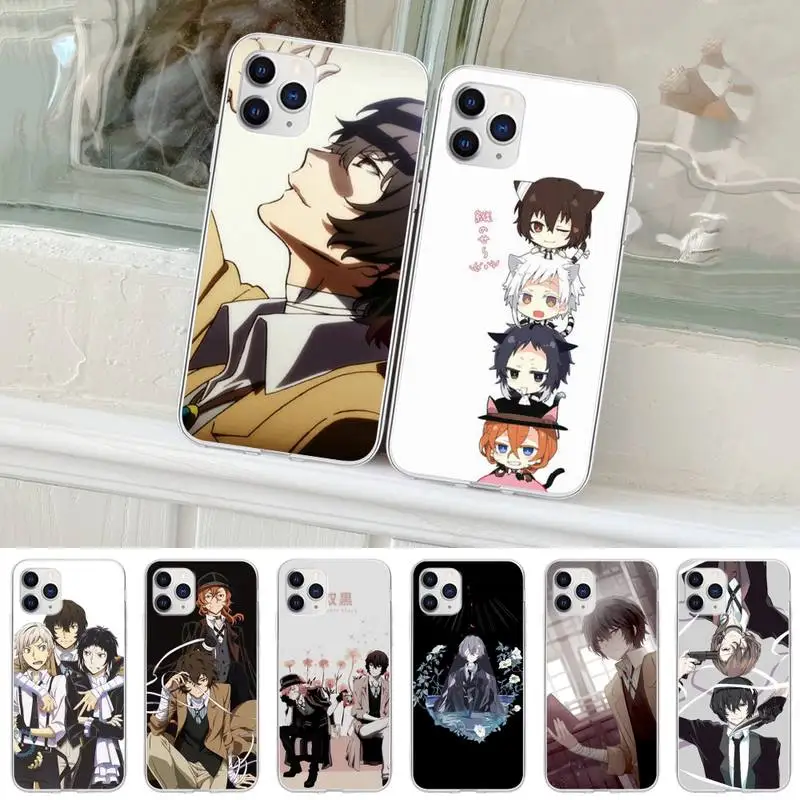 

Anime Bungou Stray Dogs Dazai Osamu Phone Case For Huawei P20 P40 Lite P30 Pro P Smart 2019 Honor 10 10i 20 Lite Transparent
