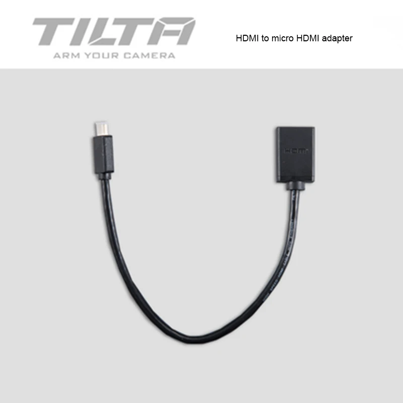 Tilta TA-T17-A-G Rig Cage для sony A7II A7III A7S A7S II A7R II A7R IV A9 Rig Cage для sony A7/A9 серии Tiltaing аксессуары - Цвет: HDMI-01-M