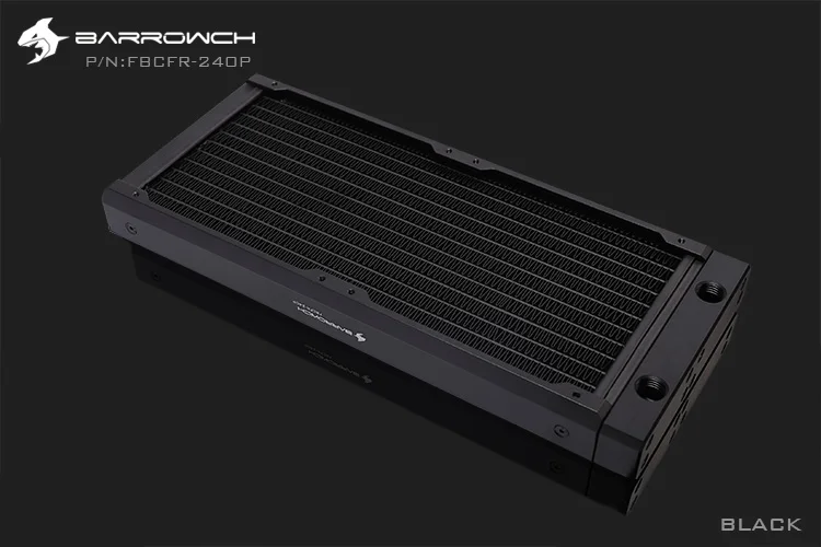 BARROWCH 240 мм радиатор многоцветный модульный акриловый/POM съемный для вентиляторов