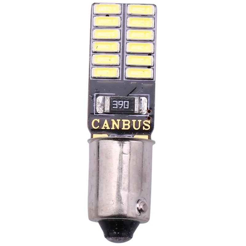 

8Pcs Car Bulb Ba9s T4W H6W 4014 24Smd 4.8W Led Light Lamp & 1 Pair 300W 5 Inch X7 Inch /7 Inch X6 Inch Led Headlights
