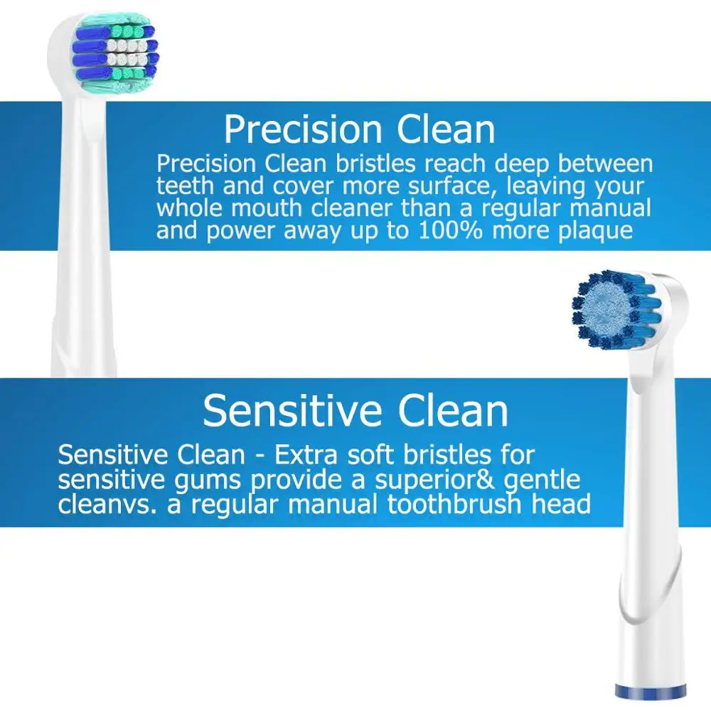 Сменные насадки для щетки Braun oral B D12 D16 D29 D20 D32 OC20 D10513 DB4510k 3744 3709 3757 D19 OC18 D811 D9525 D9511 16 шт
