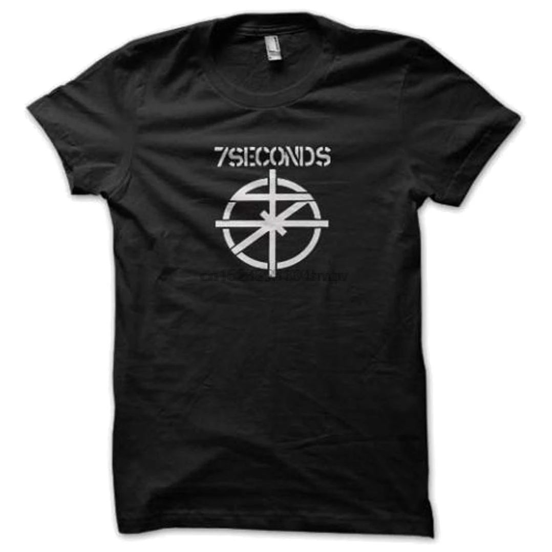 7 Seconds Band Tee черная хлопковая Футболка Мужская Размер S M L XL 2XL 3XL | одежда