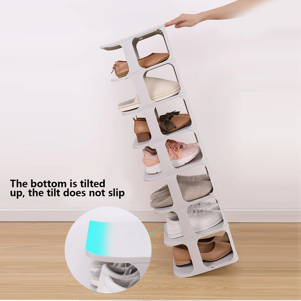 4 шт/6 шт обувные стеллажи компактные простые комбинированные ящики обувной шкаф