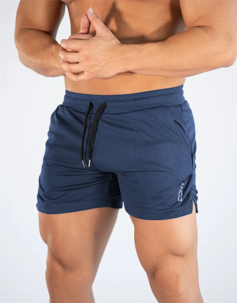 GITF, M-4XL цвета, летние шорты для пробежек, занятий спортом, тренировок, фитнеса, быстросохнущие, для мужчин, s, для тренировки, для бега, для спортзала, шорты для бега, для мужчин - Цвет: Navy