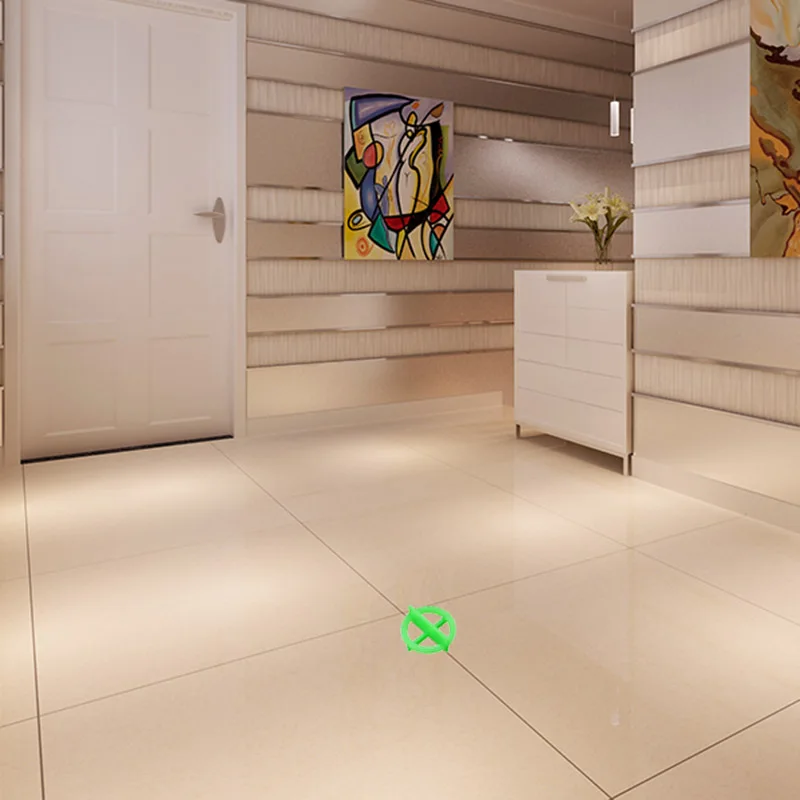 100 шт. зеленая перекрестная плитка Выравнивающая перерабатываемая пластиковая