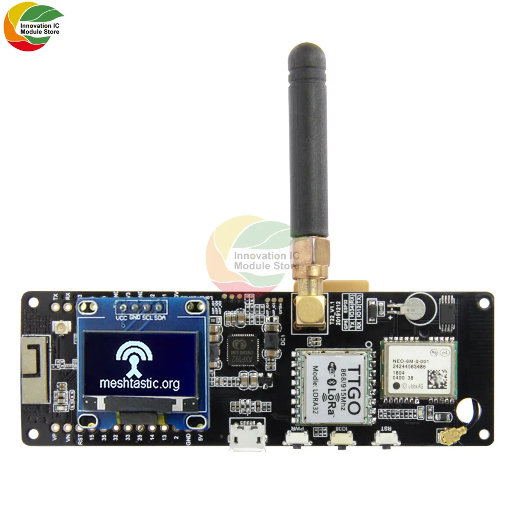 Ziqqucu TTGO Т образной балки V1.1 ESP32 433/868/915/923 МГц Bluetooth модуль беспроводного доступа Wi Fi