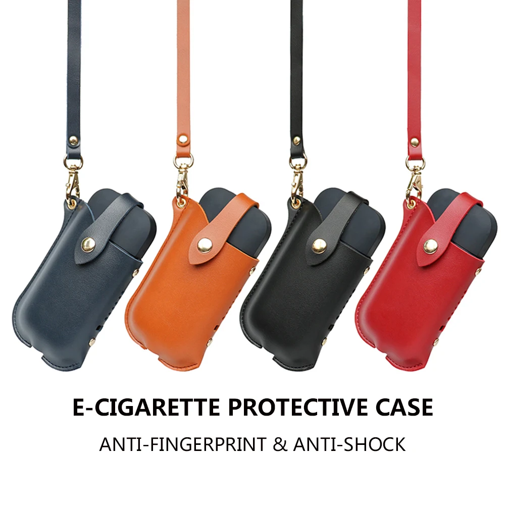 Мягкая сумка из искусственной кожи для электронной сигареты черный индиго
