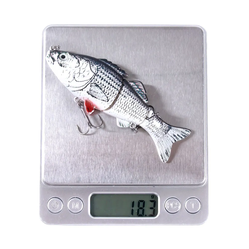 

Sinking Wobblers Fishing Lures 10cm 18g Multi Jointed Swimbait Hard Artificial Bait Pike/Bass Fishing Lure Crankbait Tools