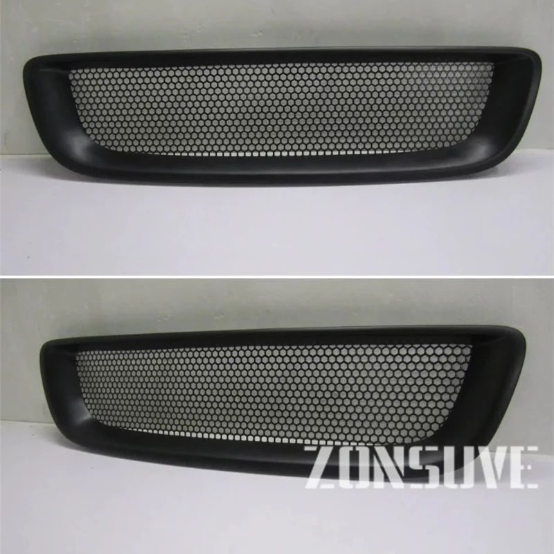

Use For Volvo S40 2007--2012 Year Carbon Fibre Refitt Front Center Racing Grille Cover Accessorie Body Kit Zonsuve