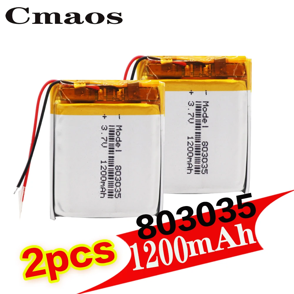 802535 в мАч литий-полимерный аккумулятор литий-ионный перезаряжаемый для MP3 MP4 Bluetooth