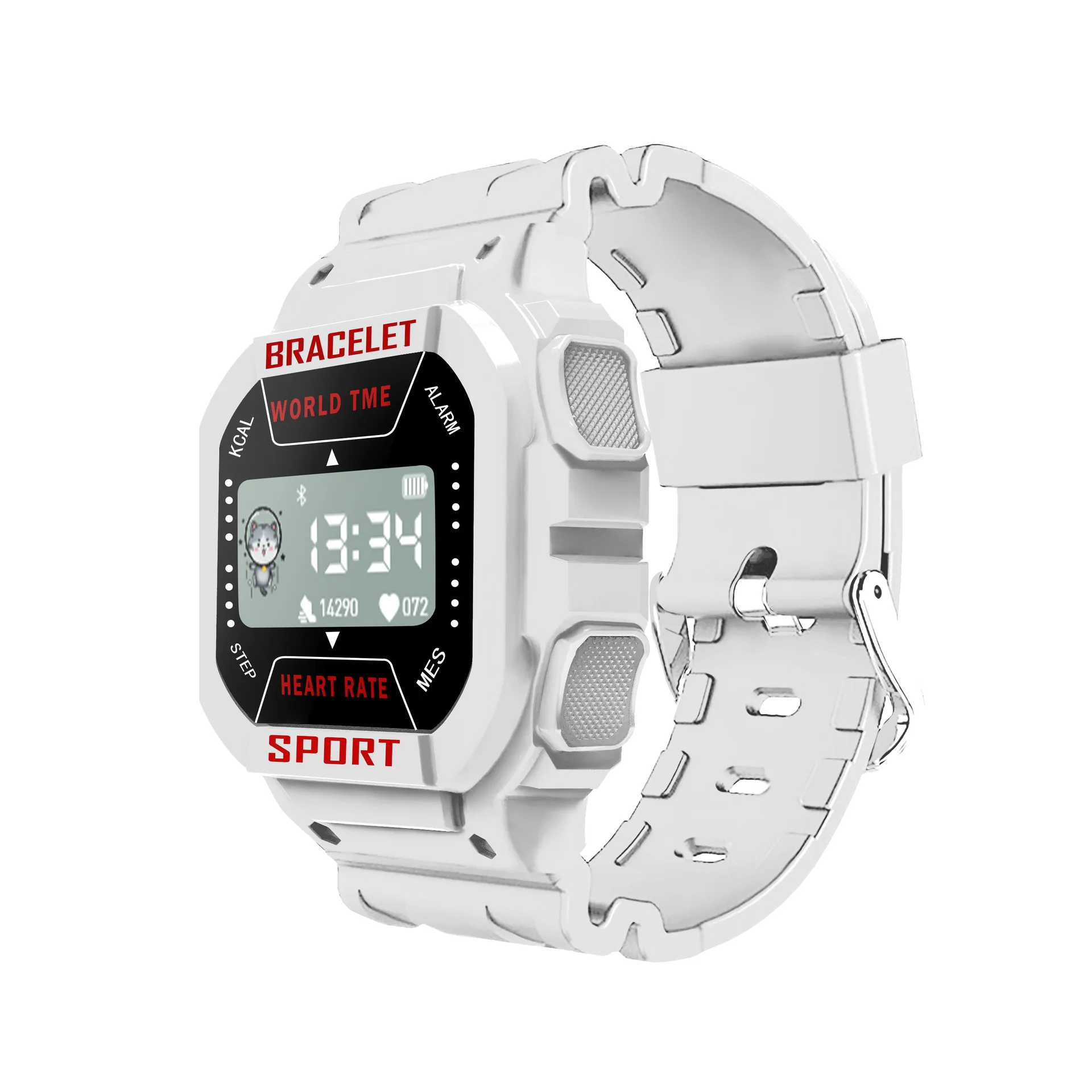 

Fashion Smart Watch Men Fitness Tracker Blood Pressure Message Push Heart Rate Monitor Clock Smartwatch Women For Android IOS