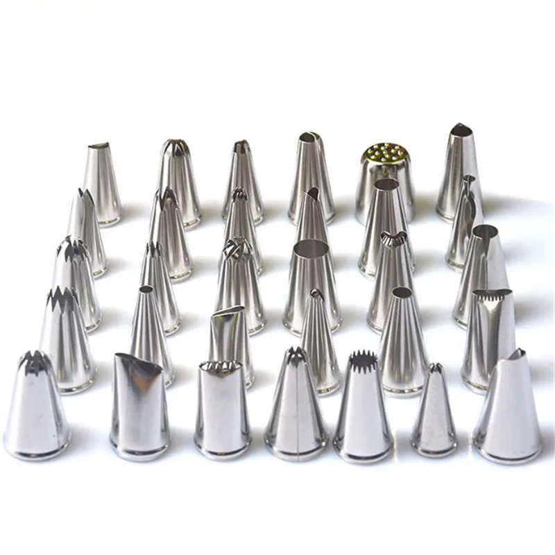 Тюльпан Цветок насадка для декорирования торта Нержавеющая сталь глазури