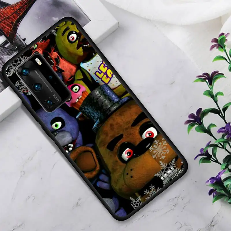 

TOPLBPCS Fnaf Animatronics Phone Case For Huawei Nova 2 3 4 5 7 Plus E Pro Se Y5 Y6p Y7 Y8 Y9 Y10s Plus Fundas Cover