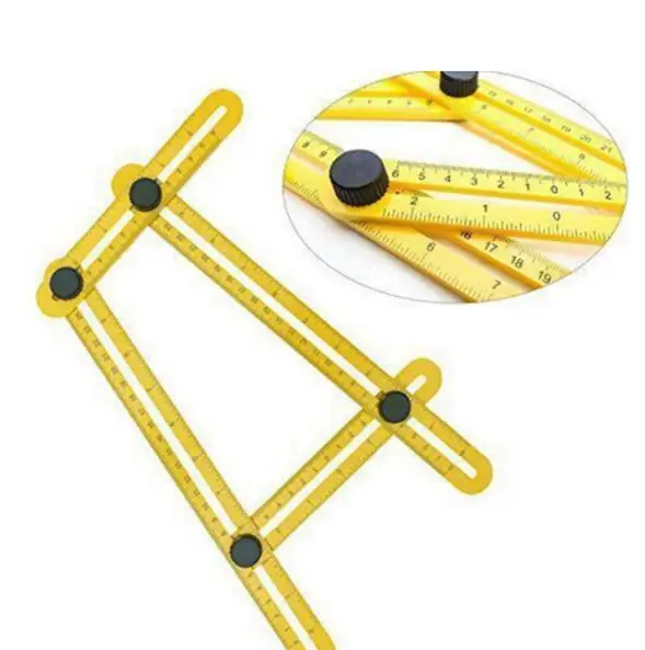 Набор линейки ручной инструмент практичные четыре складные пластиковые
