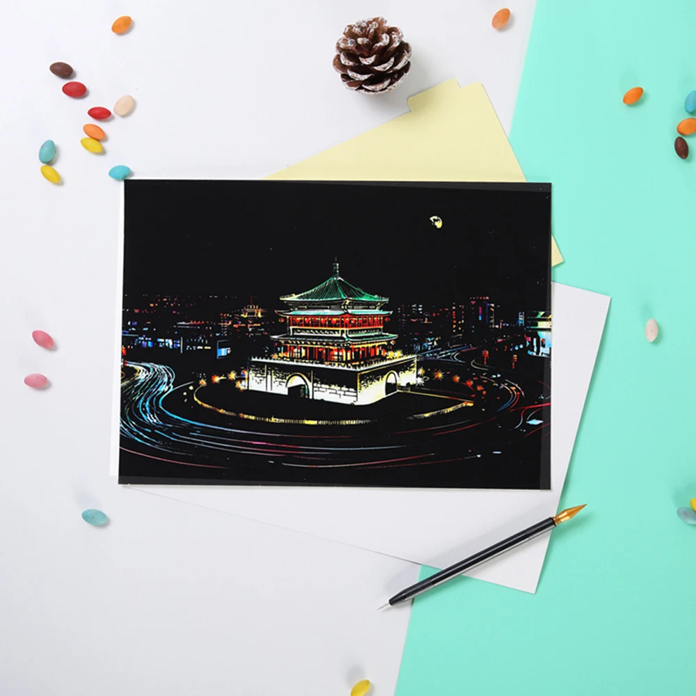 Набор для творчества сделай сам набор рисования радужными цветами девочек ручки