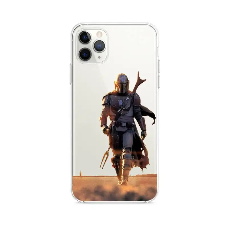 

Mandalorians-compatible Phone Case Transparent Case For Iphone 6 6s 7 8 Plus XR X XS 11 12 Pro Max
