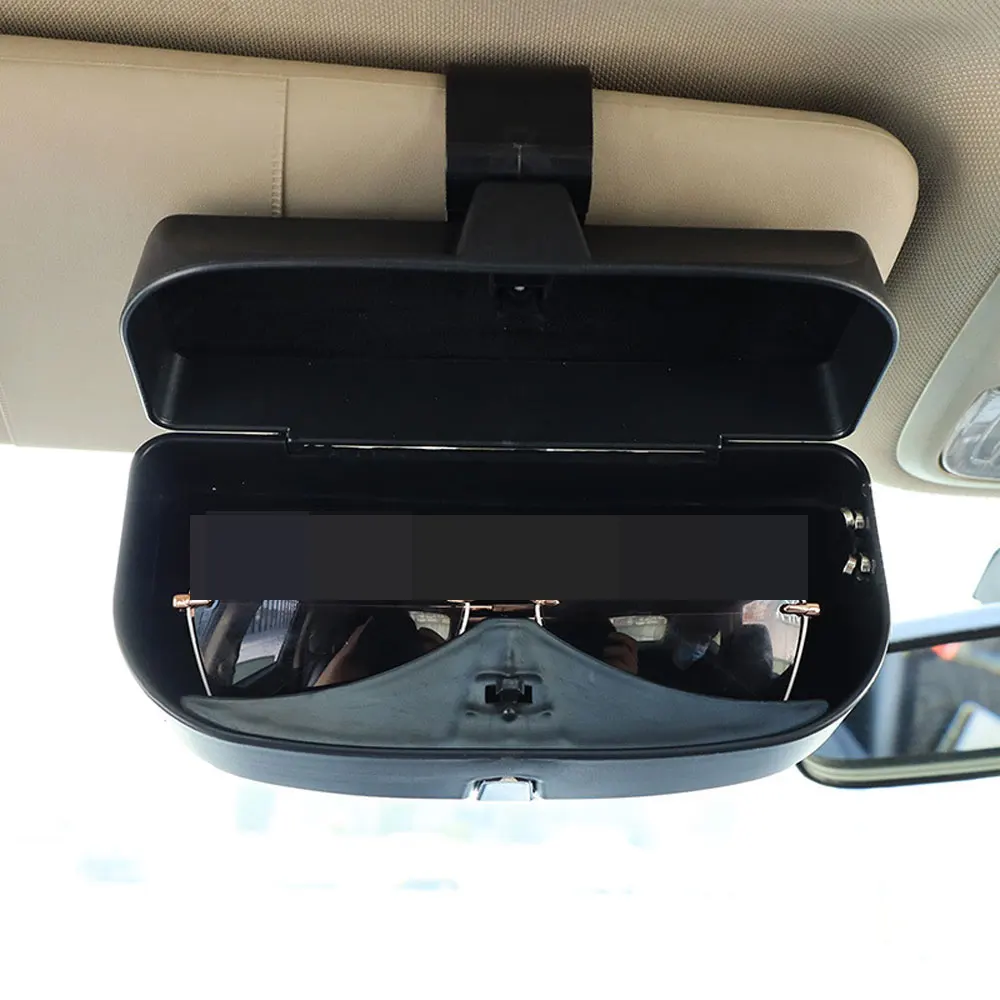 

Car Universal Multifunction Glasses Box Storage Holder Sunglasses Case Automotive Interior Accessories