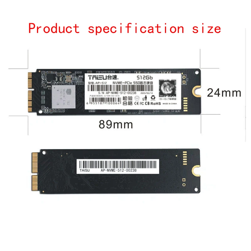 Taisu 256G/512G/ТБ m.2 NVMe жесткий диск SSD высокоскоростной ПК для APPLE macbook Ноутбук