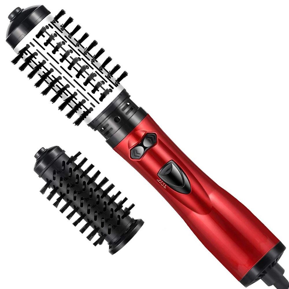 

Multifunction Hot Hair Comb Hair Dryer and Volumizer Rotating Roller Brush Salon hot Air Paddle Styler Straightener Curler Comb