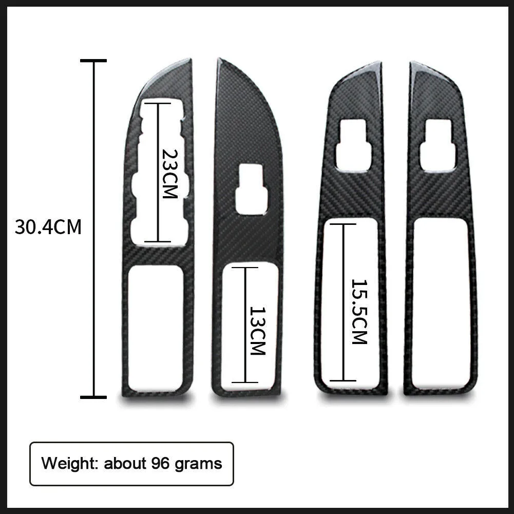 

2013-2019 Trim 4Pcs/Set Cover Car For Ford Explorer Switch Practical Durable