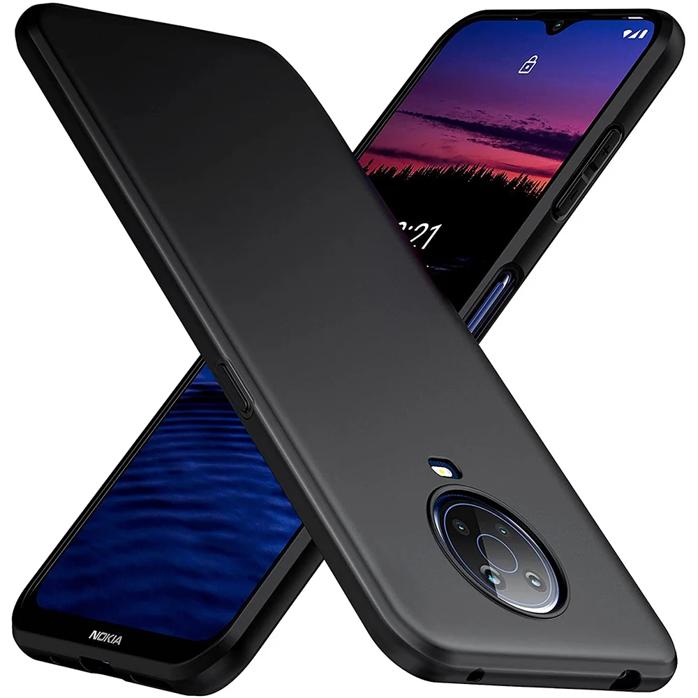 Черный мягкий ударопрочный чехол из ТПУ для Nokia G300 G50 5 4 3 2 1 8 X10 X20 G10 G20 XR20 C10 C20 Plus |