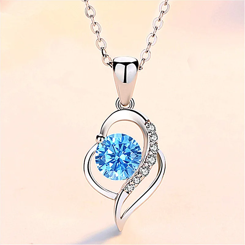 Женское колье-чокер из серебра 925 пробы с кристаллами | Украшения и аксессуары