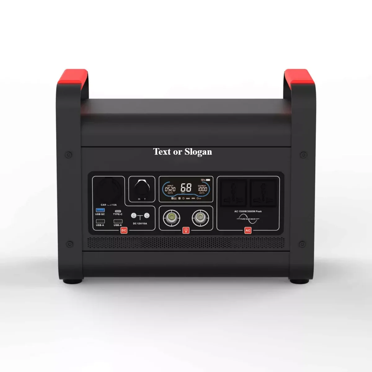 

LKPOWER 1500 Watt Portable Solar Generator with Lithium Battery