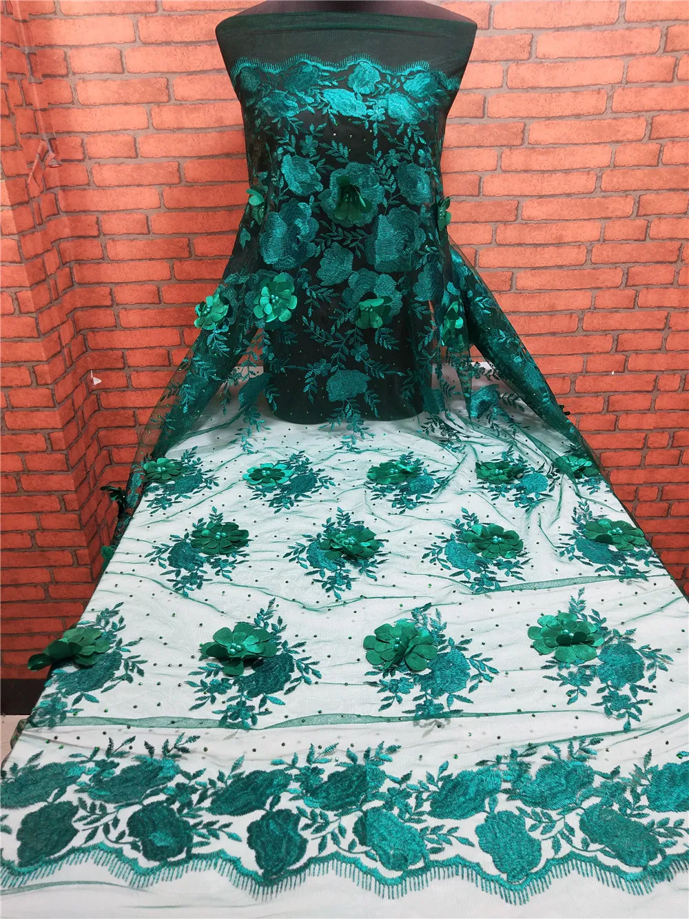 

African Lace Fabric 2019 High Quality Lace Embroidery French Lace Fabric for Party Dress