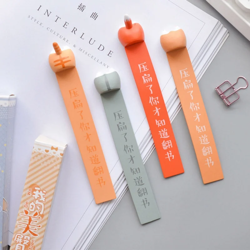 

Новинка, творческий подарок для чтения книг, Детские канцелярские принадлежности, симпатичная мультяшная собака, кошка, хомяк, Мультяшные з...