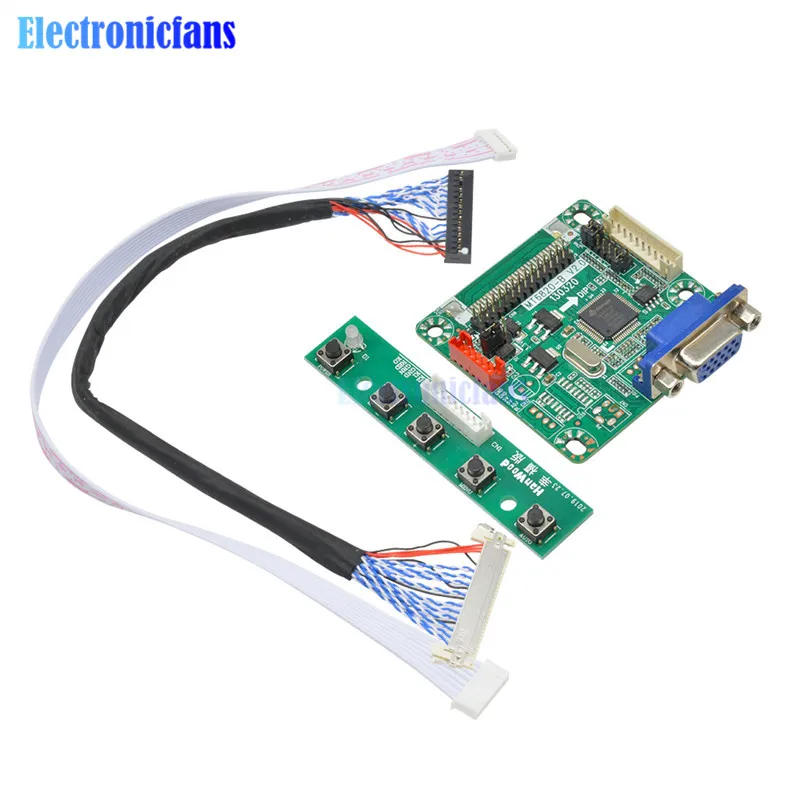 MT561-B MT6820-MD Универсальный LVDS lcd Montor экран универсальный драйвер привод плата 5 в 1"-42" Laptor компьютерный Модуль Запчасти DIY комплект