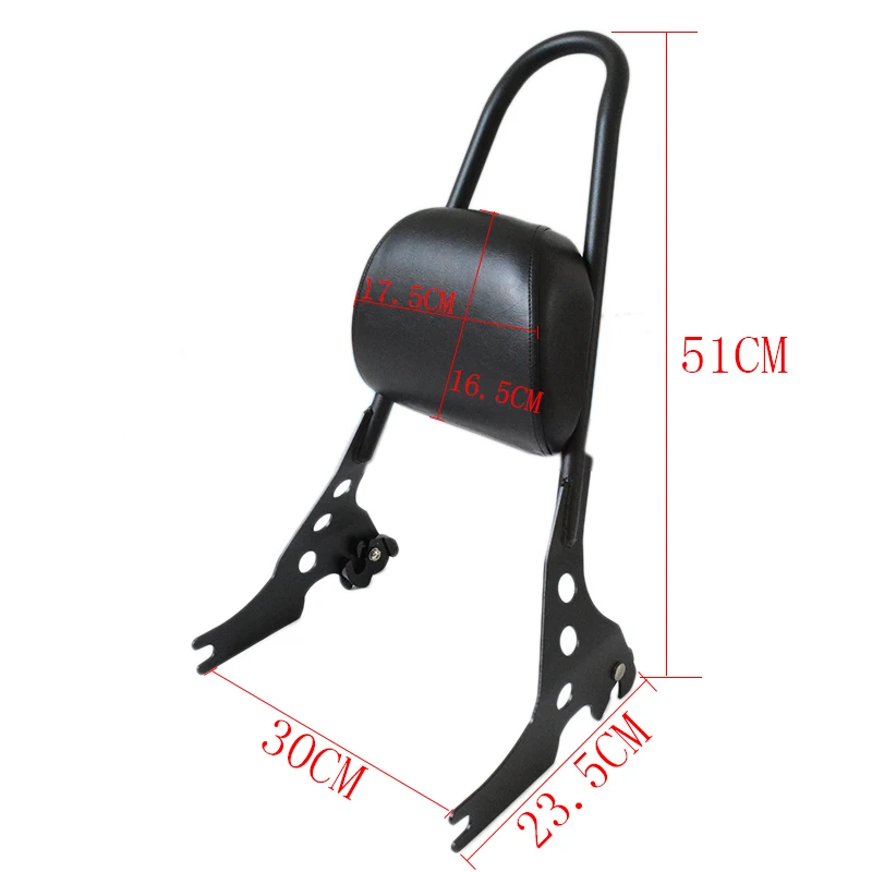 Задний пассажирский подголовник-подлокотник для Harley Sportster 883 1200 XLH XL 883C 883R 2004-2019 Мотоциклетная багажная стойка Sissy Bar on.