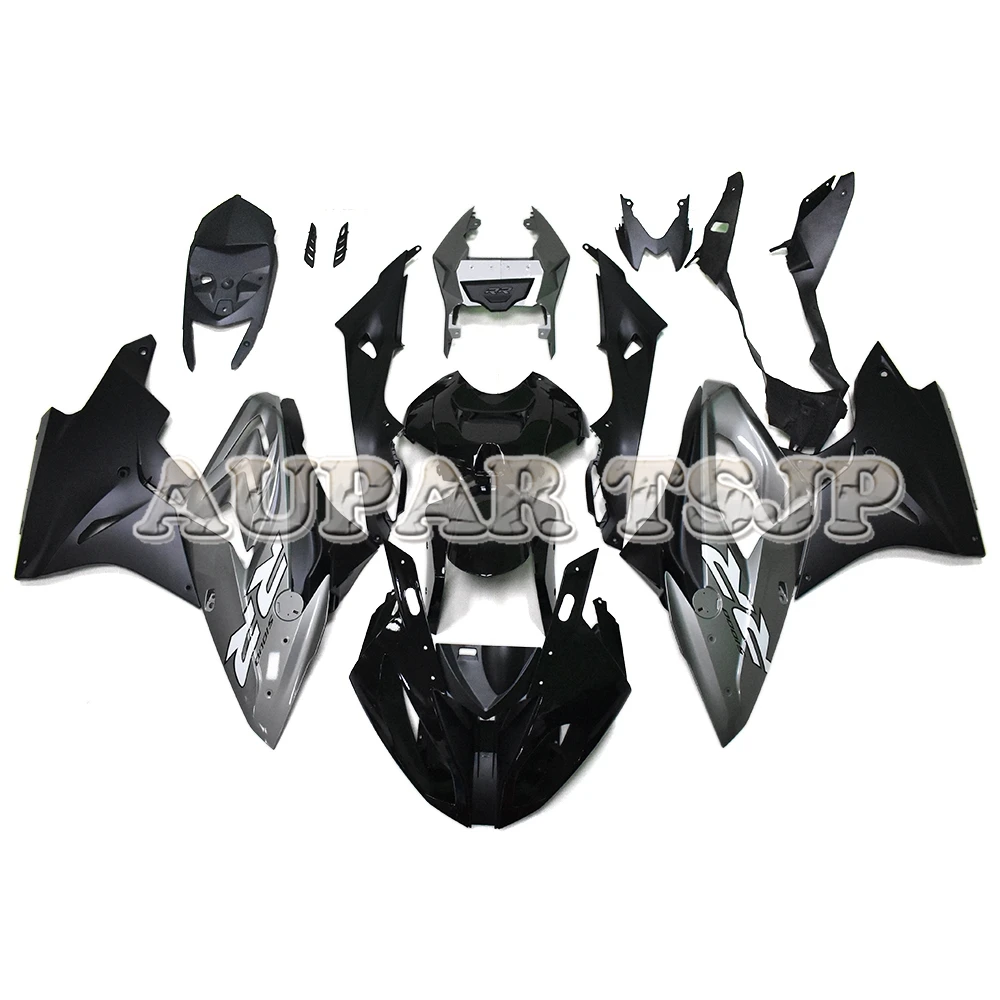 

Silver and Black Lowers Fairing Kit For BMW S1000RR 2017 2018 17 18 s1000rr ABS Injection Sportbike Bodywork Kits