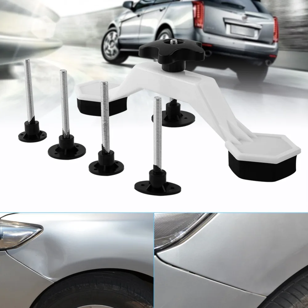 

Car Dent Repair Body Damage Fix Tool Pulling Bridge Puller Dent Removal Glue Tabs Hand Repair Tools Kit Paintless Universal