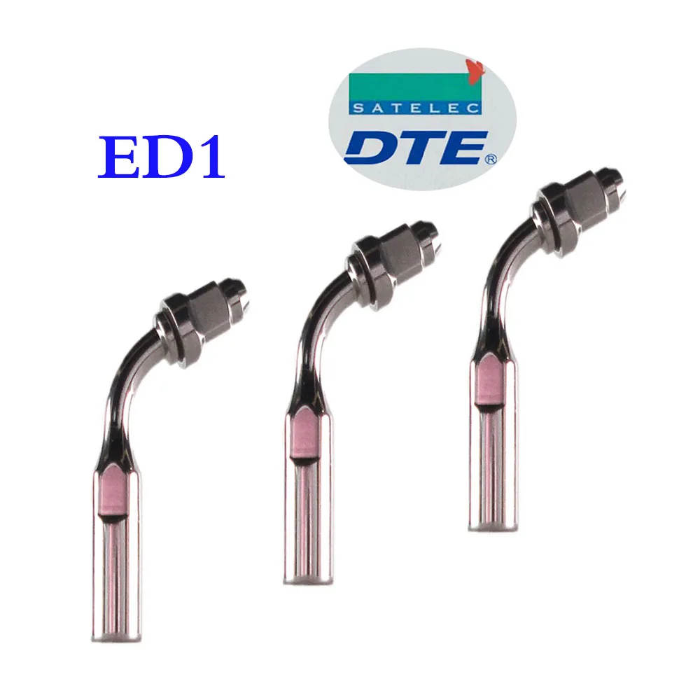 Стоматологический скалер ED1 3 шт./лот для DTE/ Satelec/ NSK/ Gnatus/ Bonart стоматологический