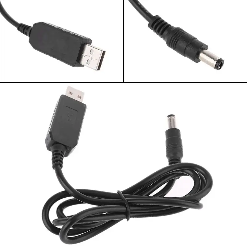Повышающий кабель питания с USB на постоянный ток 12 В 3 0 А 5 5x2 1 мм для