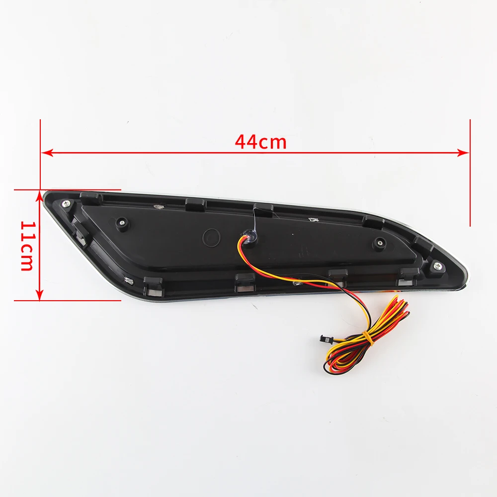 Для Nissan Patrol Y62 Armada аксессуары 2015 2016 2017 2018 2019 светодиодный DRL течет поворота