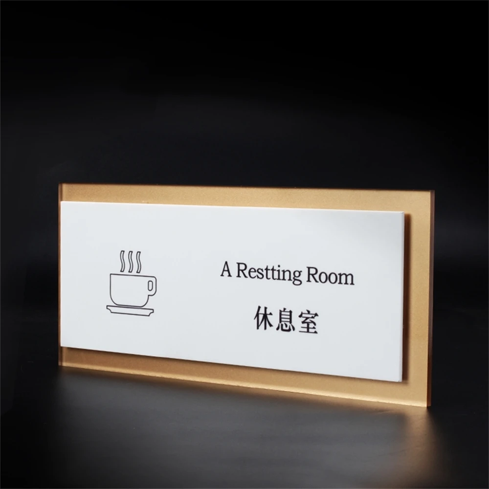 

28*12 см Индивидуальная печатная буква, сохраняющая название комнаты, Акриловая вывеска, настенная наклейка