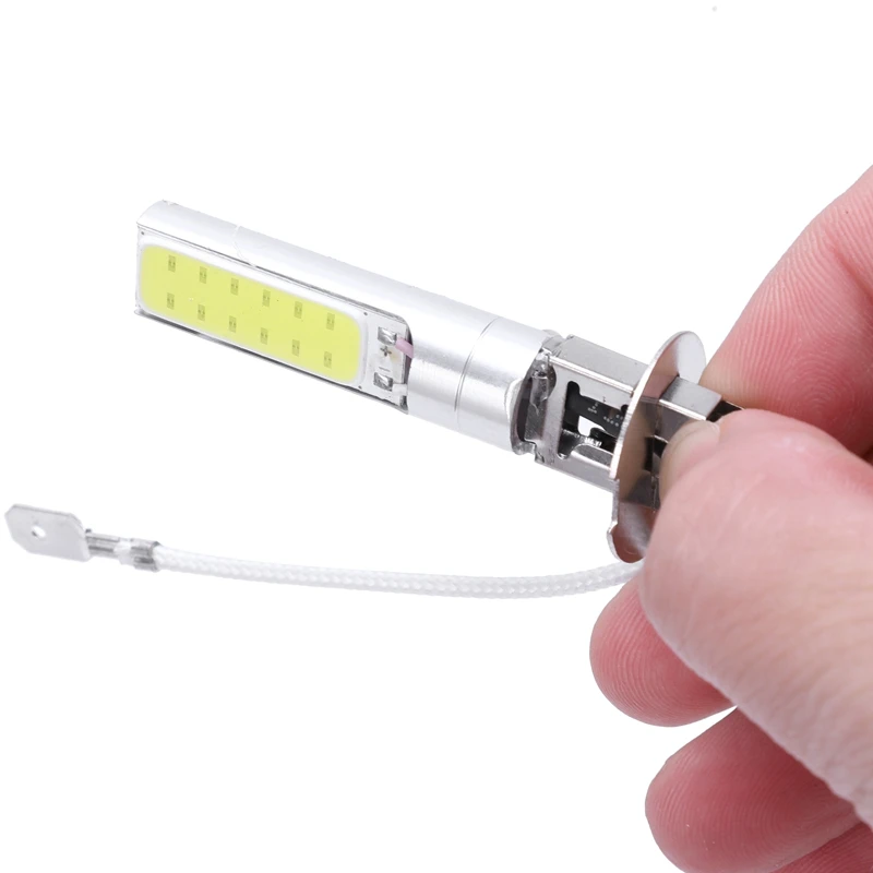 

12V H3 COB LED Super bright White Light Bulb Fog Running Light Bulb Headlight