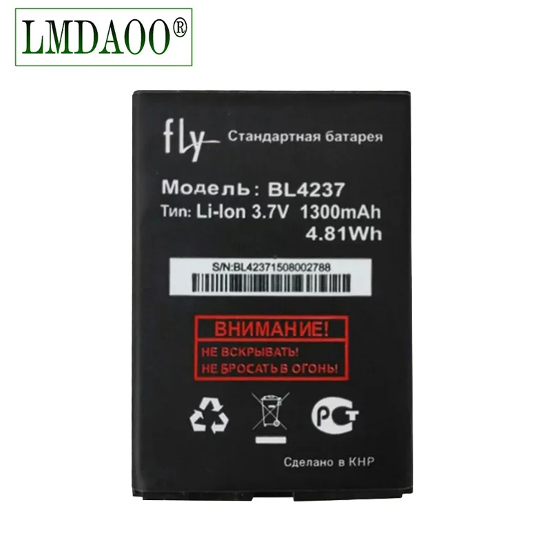 BL4237 1300 мАч запасная телефонная батарея для Fly IQ245 IQ246 IQ430 аккумулятор на мобильный