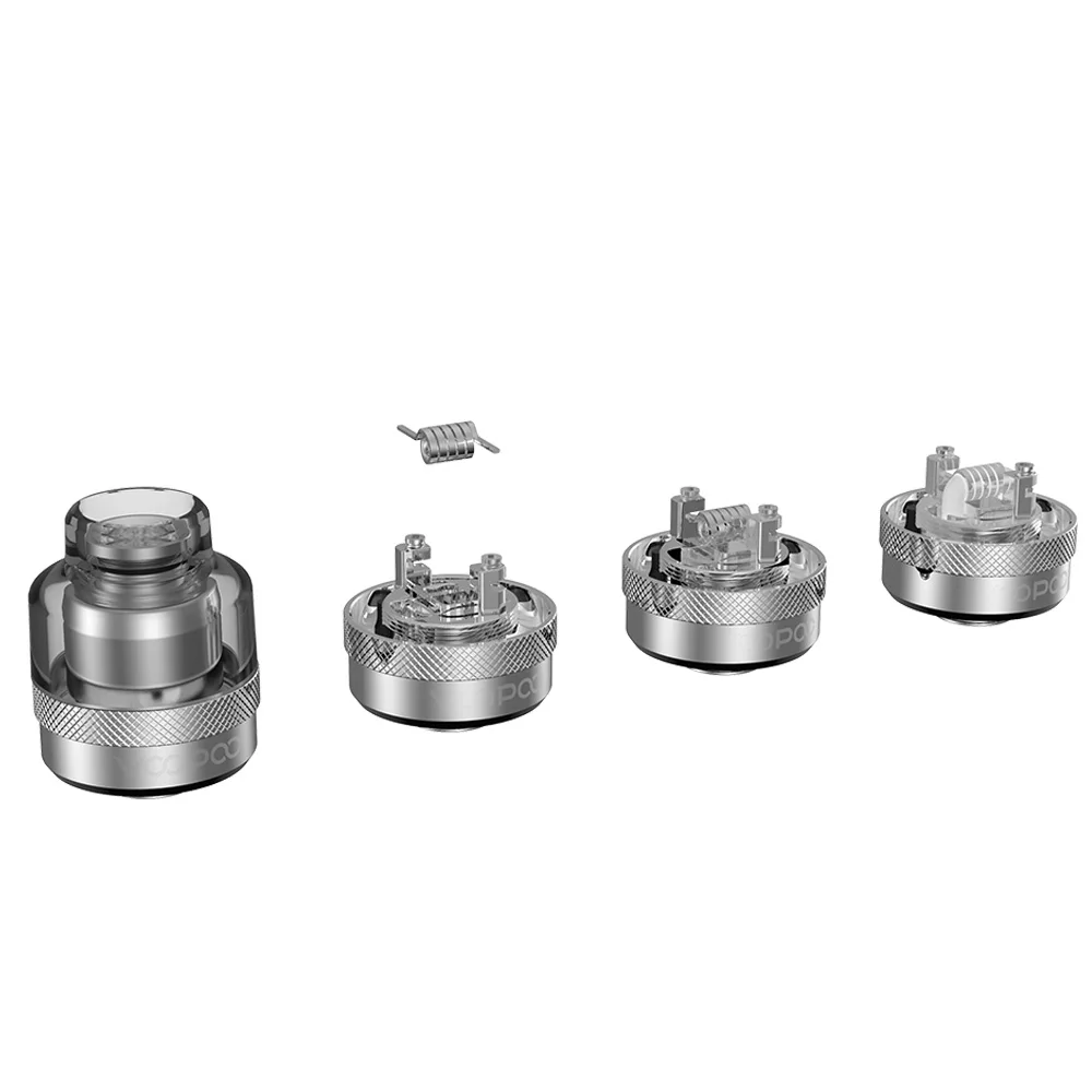 Оригинальный бак VOOPOO RTA Pod 2 мл картридж и двойной воздухозаборный распылитель