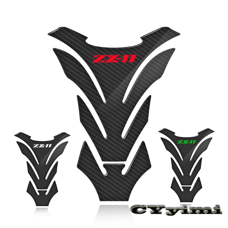 3d-наклейки из углеродного волокна для мотоциклетного топливного бака защитная