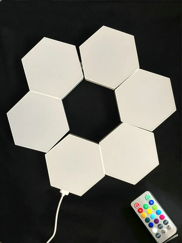 6 шт. сенсорные светодиодные лампы с дистанционным управлением Usb|Праздничное