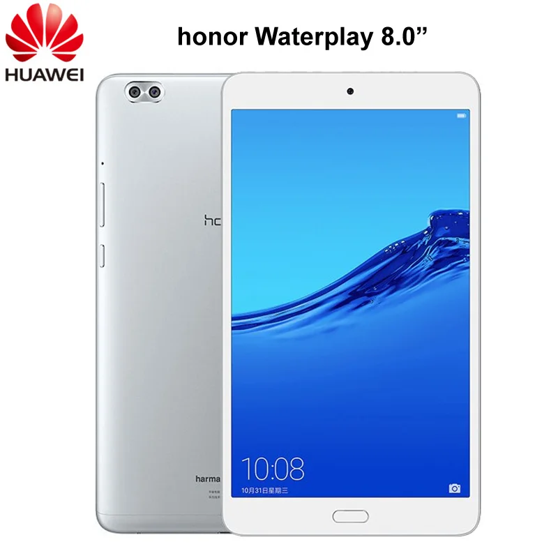 Оригинал Huawei Honor Waterplay 8 0 дюймов 4 ГБ ОЗУ Android Восьмиядерный WIFI планшетный ПК
