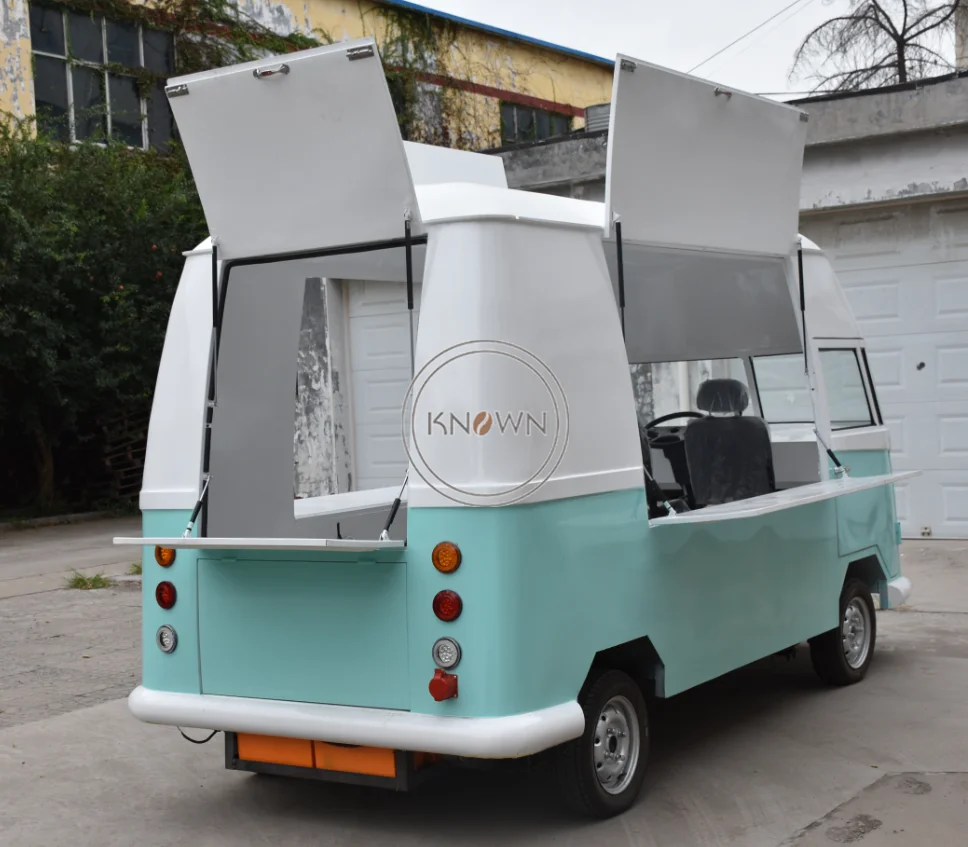 Винтажная тележка для обеда еды трейлер передвижная продажи торговый автофургон