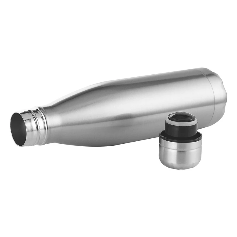 

500ml Leak Proof Water Bottle Stainless Steel Insulated Outdoor Camping Hiking Accessories Large Capacity Safe Water Bottle