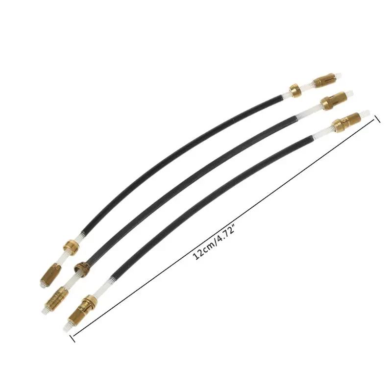 

5pcs 4/4 Violin Nylon Tailgut Tailpiece Adjuster Replacement Tailcord Gut Cord
