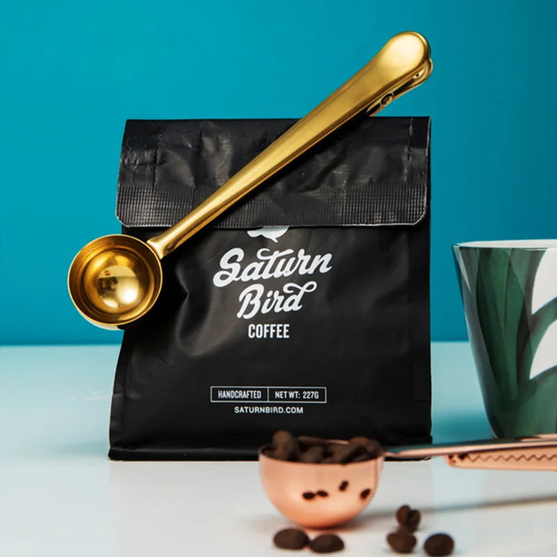 Многофункциональная Зажимная ложка из нержавеющей стали для упаковки пищевых